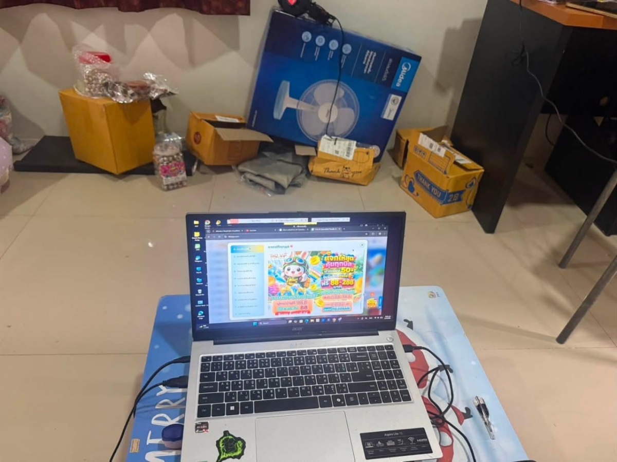 泰国新闻 泰国网络警察突袭赌博网站据点 抓获缅裔克伦族管理员 年流水超1.2亿泰铢